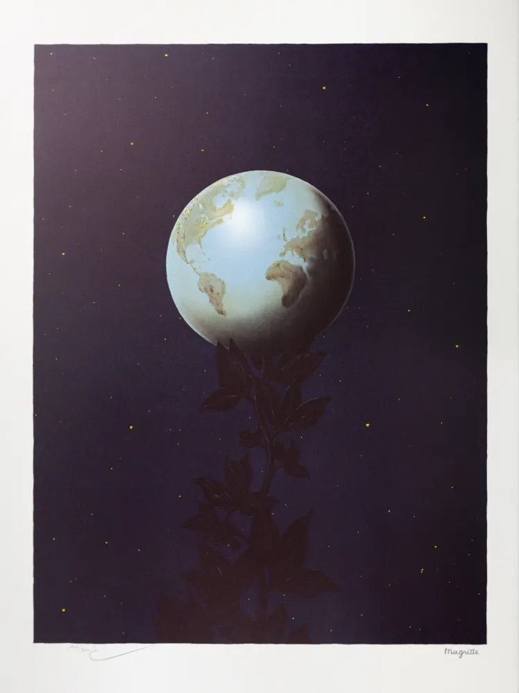 リトグラフ Magritte - Le Grand Style