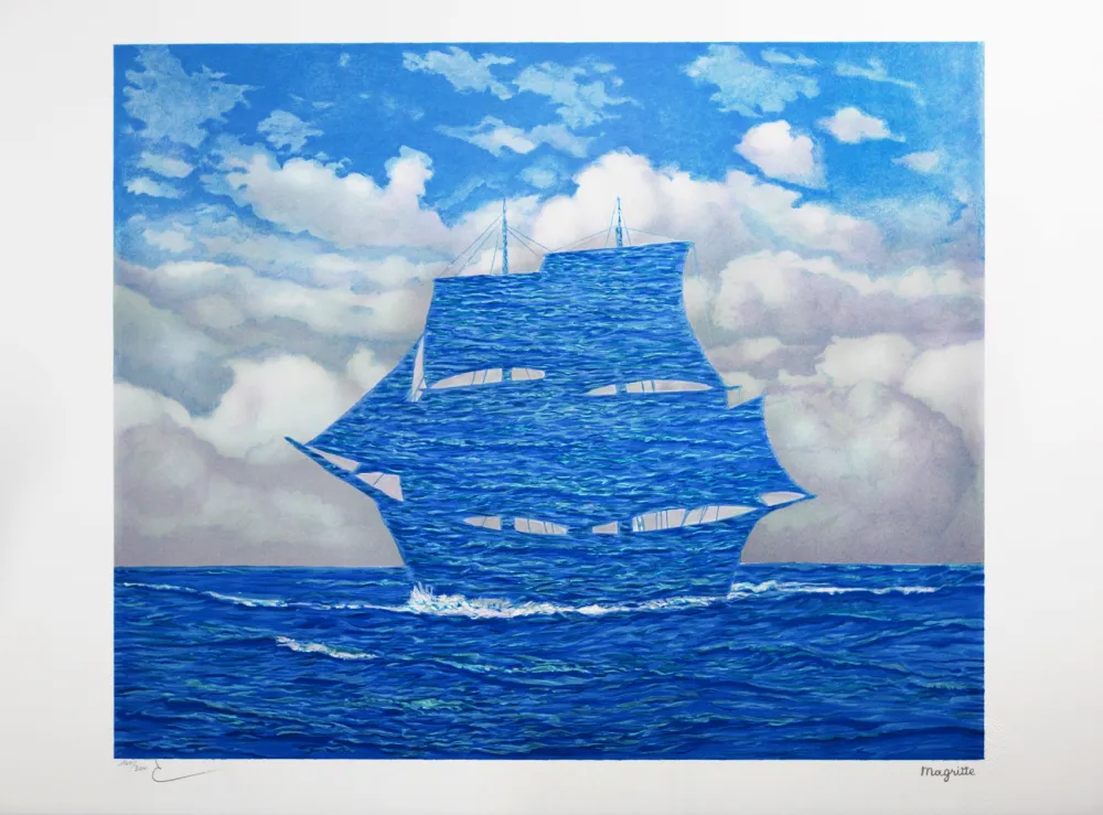 リトグラフ Magritte - Le Séducteur (The Tempter)