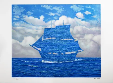 リトグラフ Magritte - Le Séducteur (The Tempter)