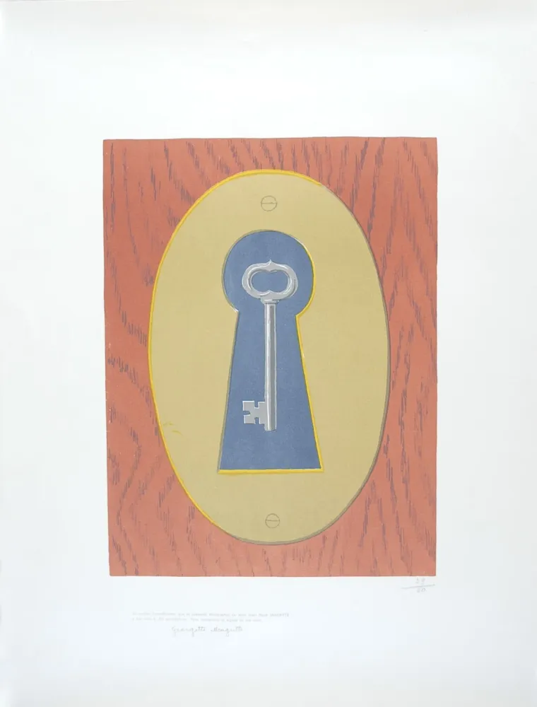 リトグラフ Magritte - Le Sourire du Diable - The Devil' Smile