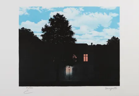 リトグラフ Magritte - L’Empire des Lumières (The Empire of Light)