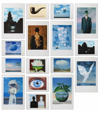 リトグラフ Magritte - Magritte Lithographies VI