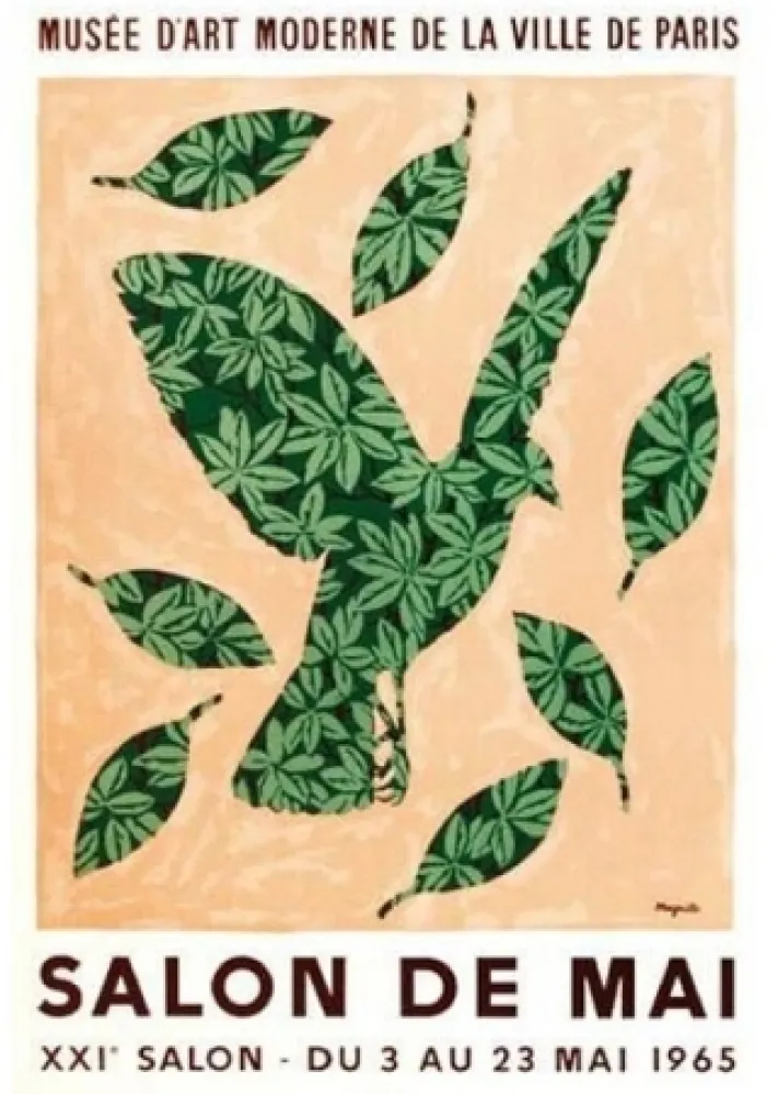掲示 Magritte - Salon de mai 1965 