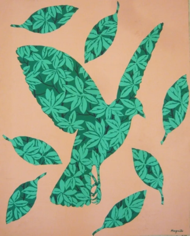 シルクスクリーン Magritte - Sans titre