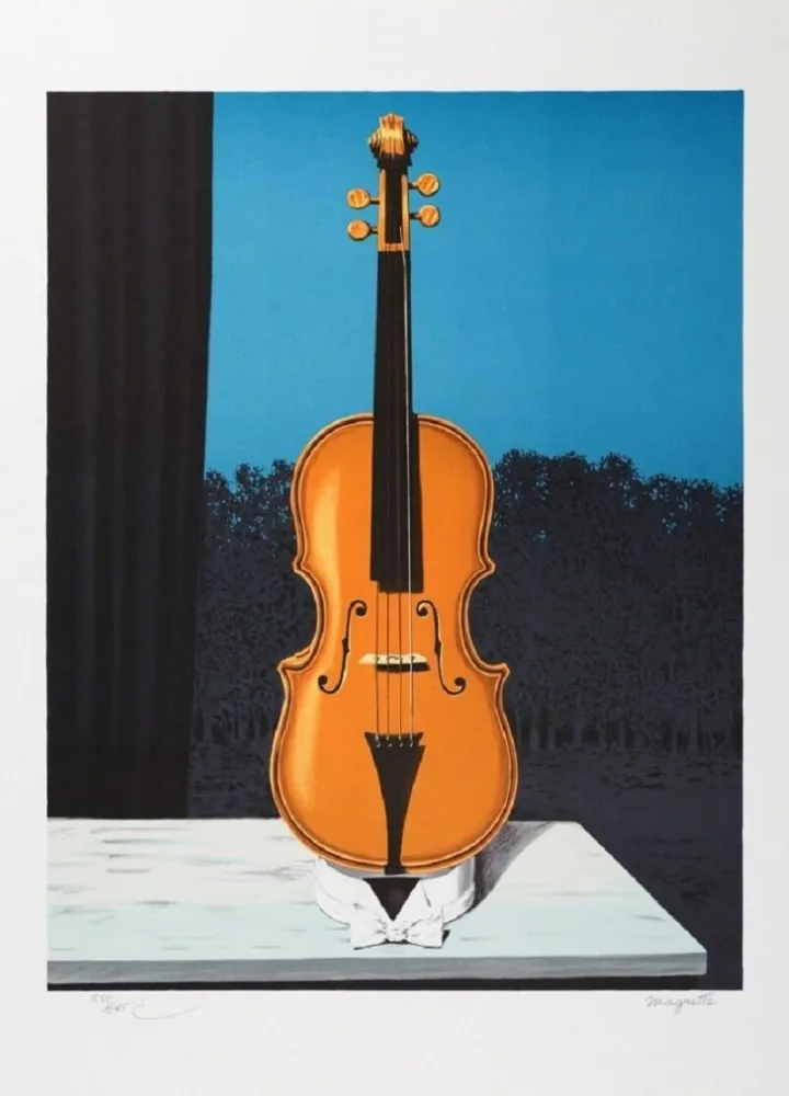 リトグラフ Magritte - Un peu de l'âme des bandits