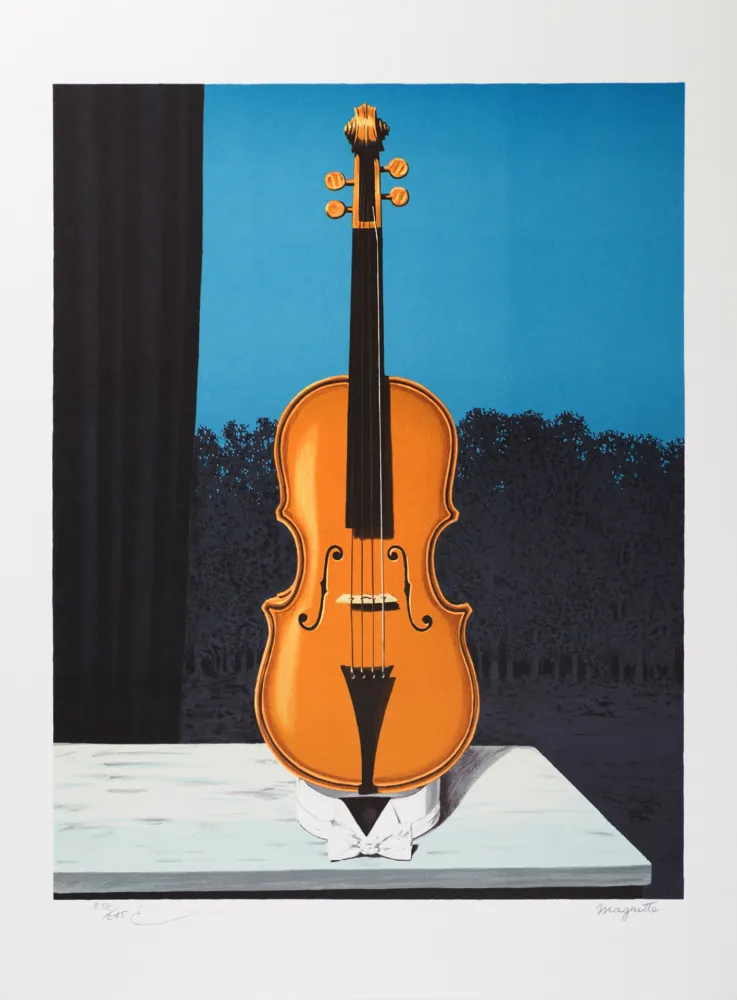 リトグラフ Magritte - Un peu de l’âme des bandits (A Little of the Bandits' Soul)