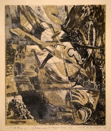 エッチング Maillet - Violon