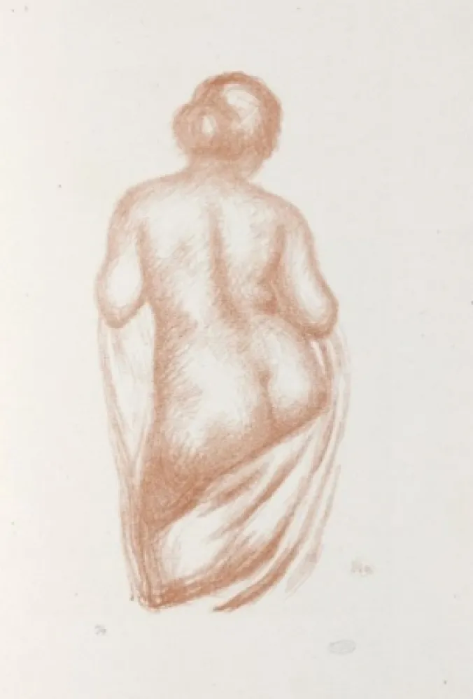 リトグラフ Maillol - Maîtres et petits maîtres d'aujourd'hui.  Aristide Maillol, Sculpteur et Lithographe. 