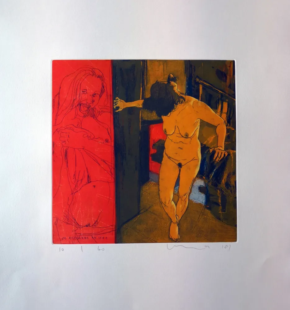 エッチングと　アクチアント Mair - Se recourbe en Lyre