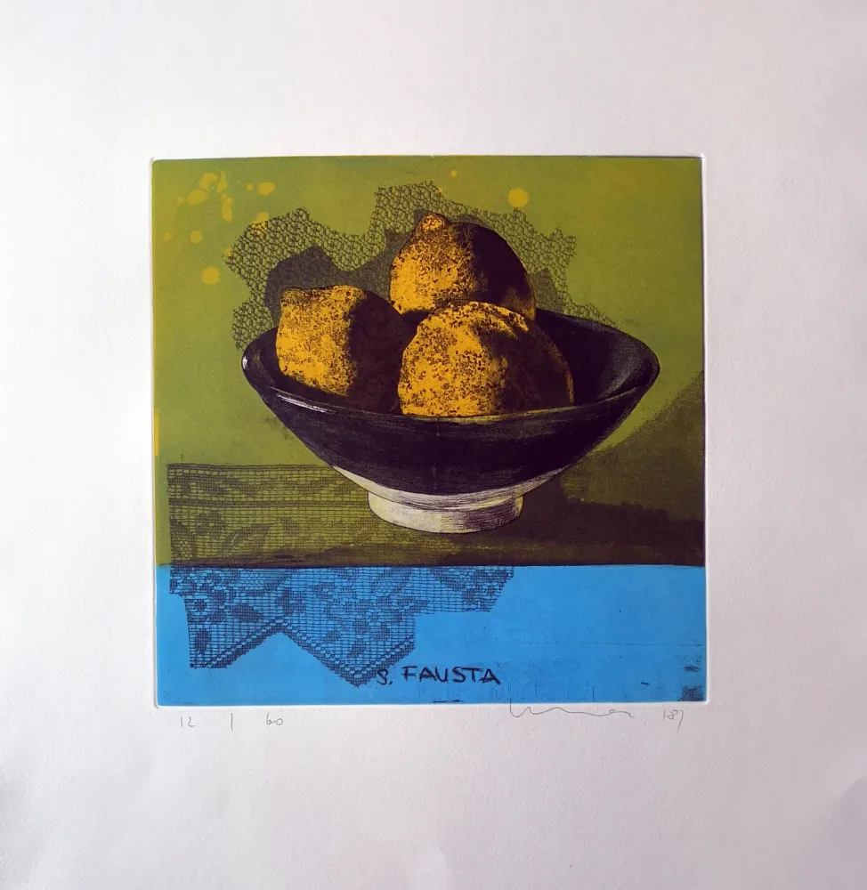 エッチングと　アクチアント Mair - S.Fausta