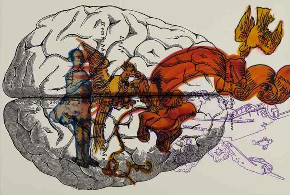 デジタル版画 Malani - Girl watching