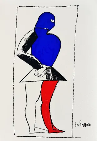 シルクスクリーン Malevitch - Victory over the Sun