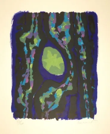 リトグラフ Manessier - Advent