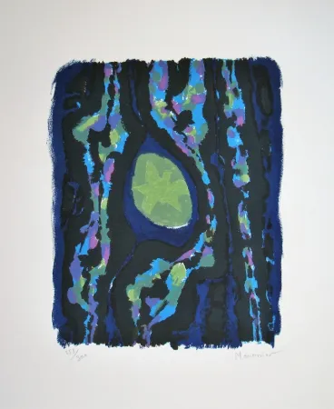 リトグラフ Manessier - Advent