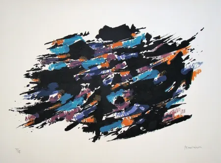 リトグラフ Manessier - Composition, 1971