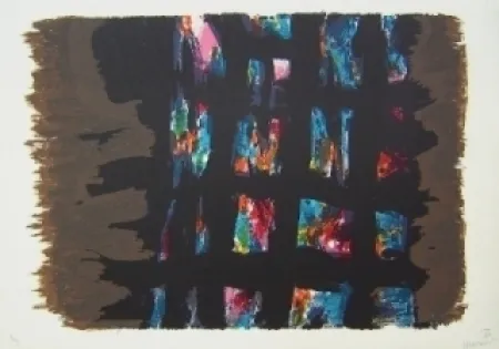 リトグラフ Manessier - Composition III