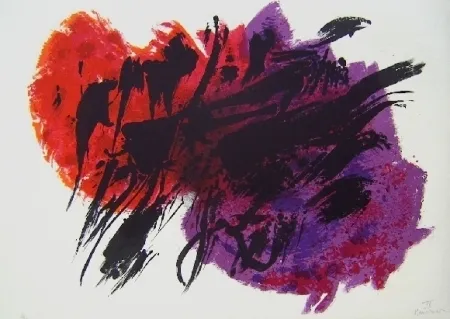 リトグラフ Manessier - Composition IV