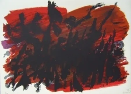 リトグラフ Manessier - Composition VI