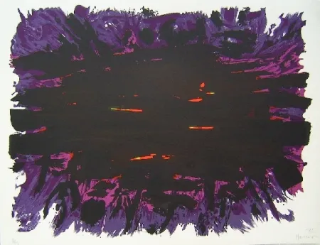 リトグラフ Manessier - Composition XII