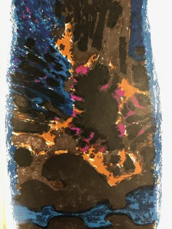 リトグラフ Manessier - Croquis