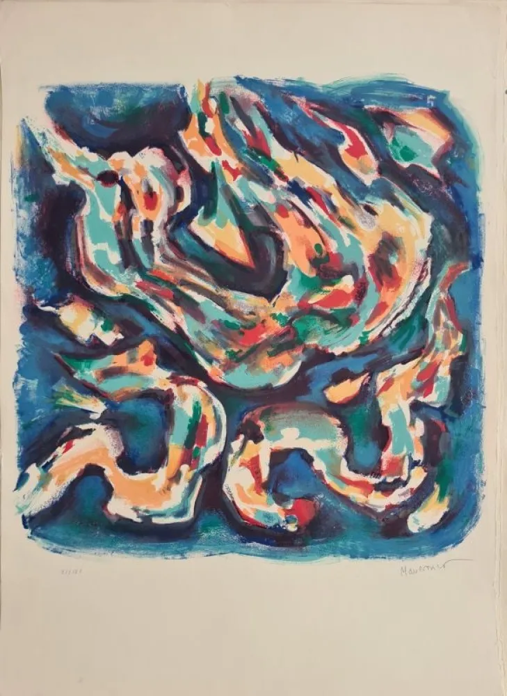 リトグラフ Manessier - Laudes 