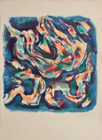 リトグラフ Manessier - Laudes 