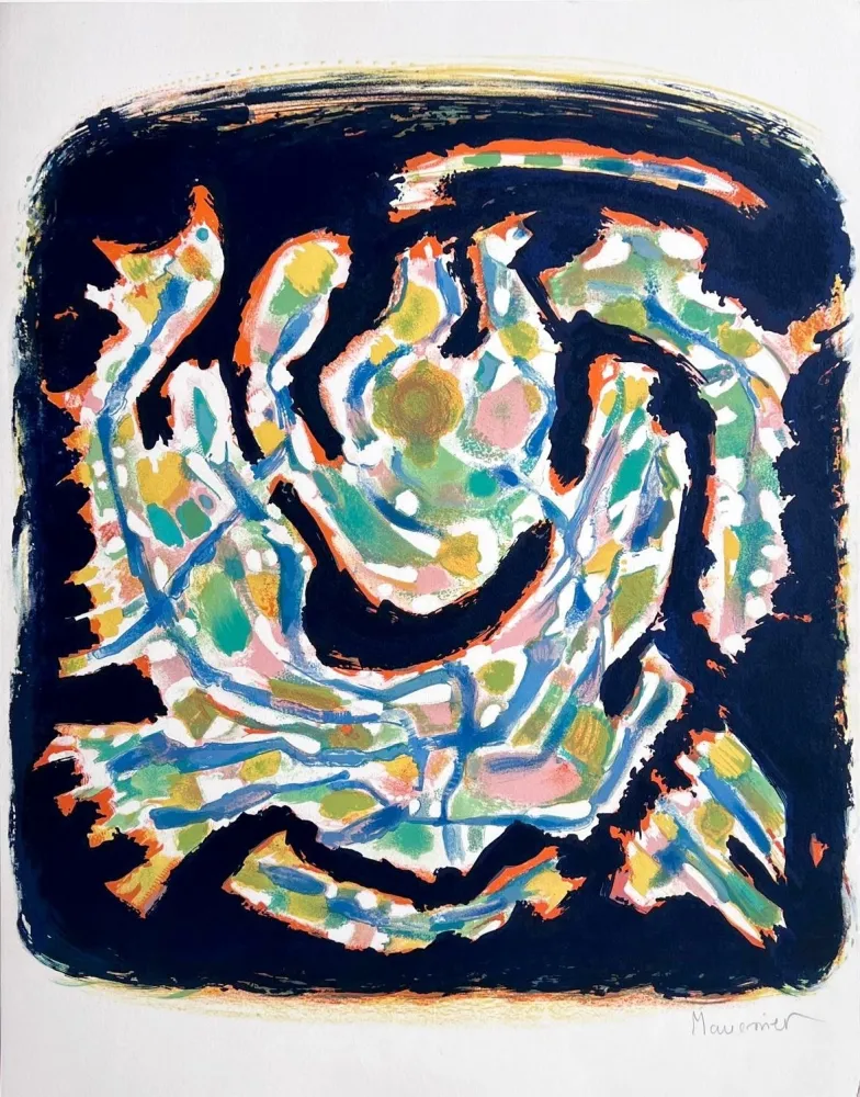 リトグラフ Manessier - Laudes II 