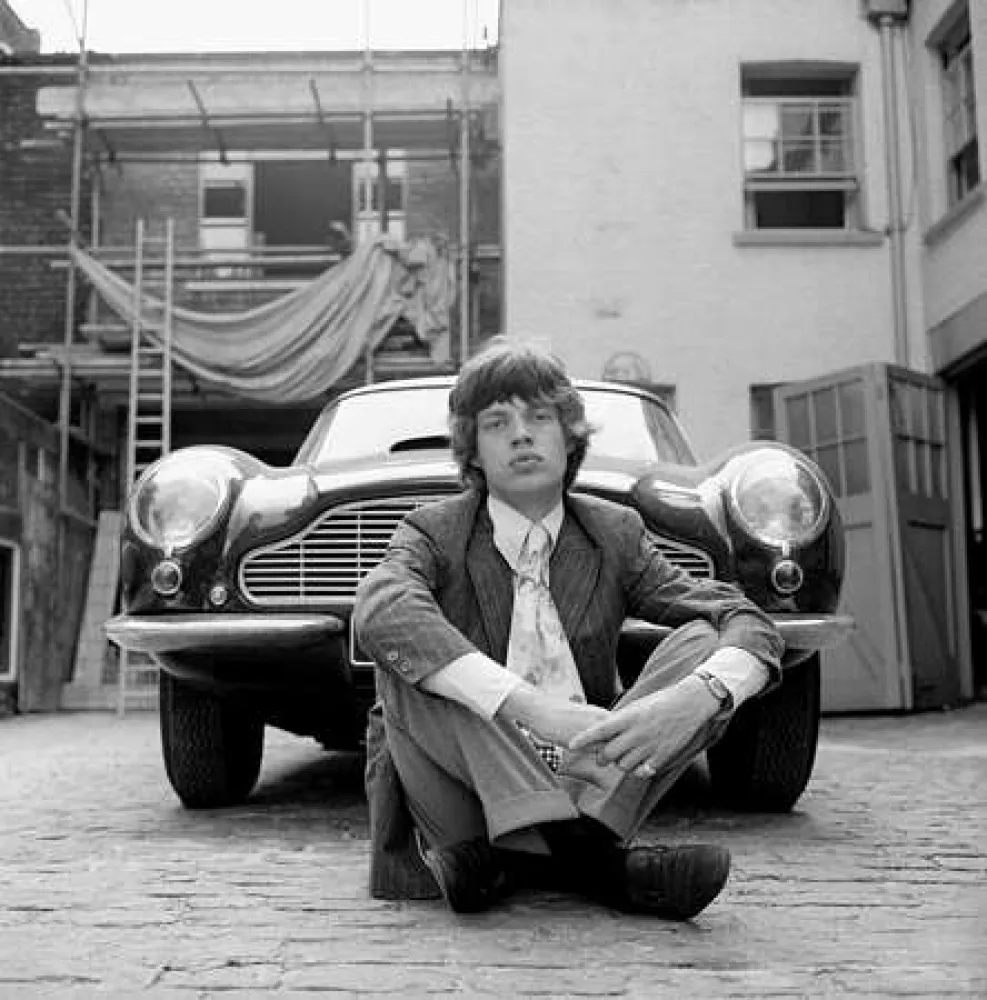 写真 Mankowitz - Mick & Aston