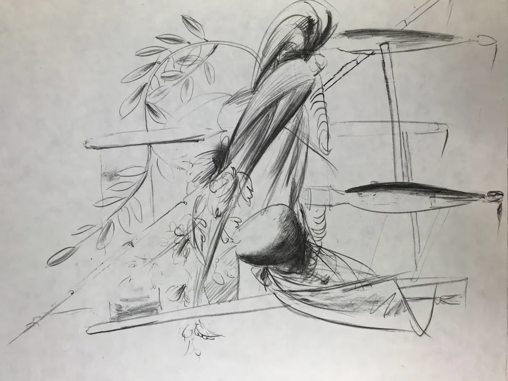 リトグラフ Manzu - Natura Morta 