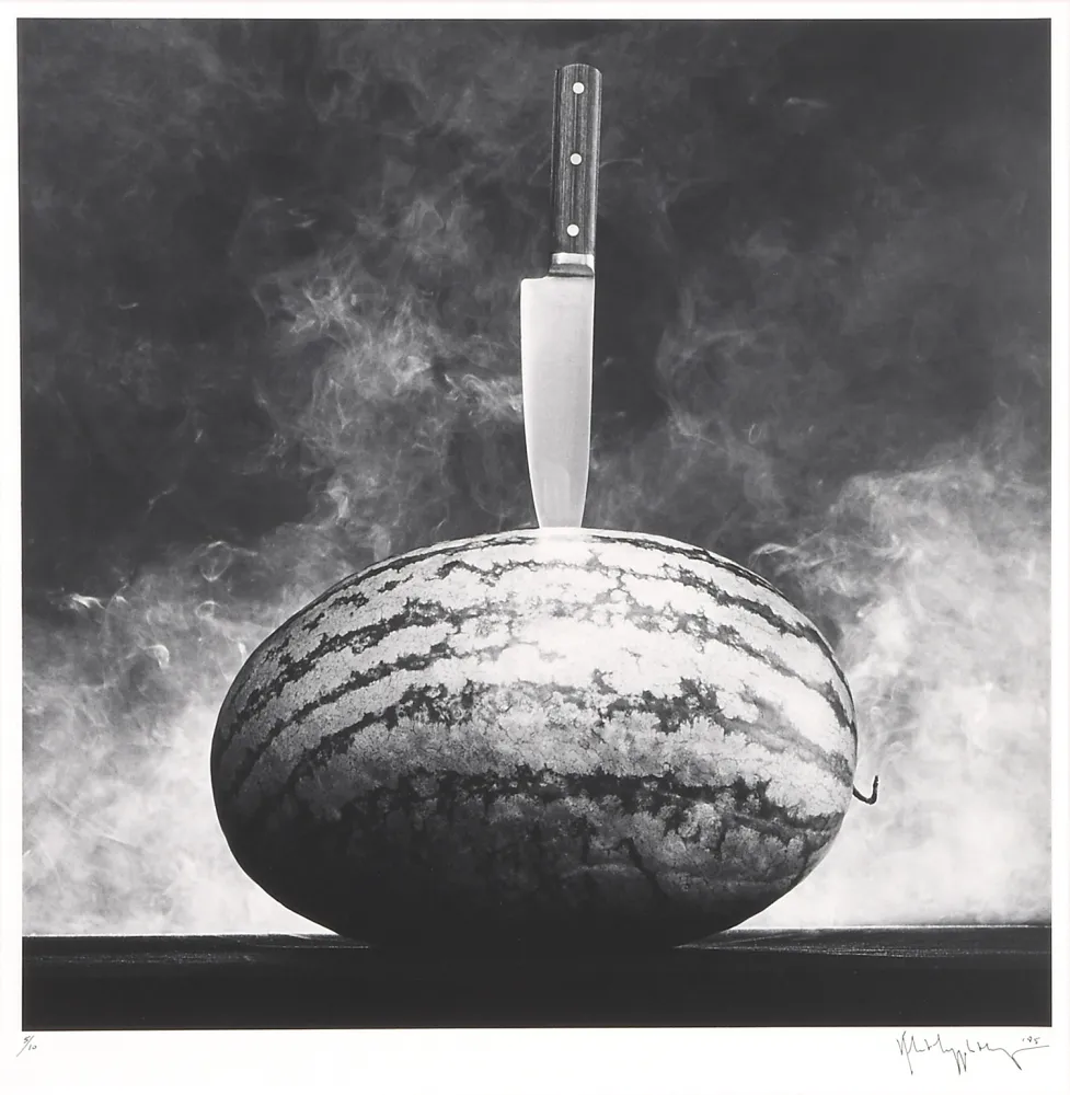写真 Mapplethorpe - Watermelon with Knife 
