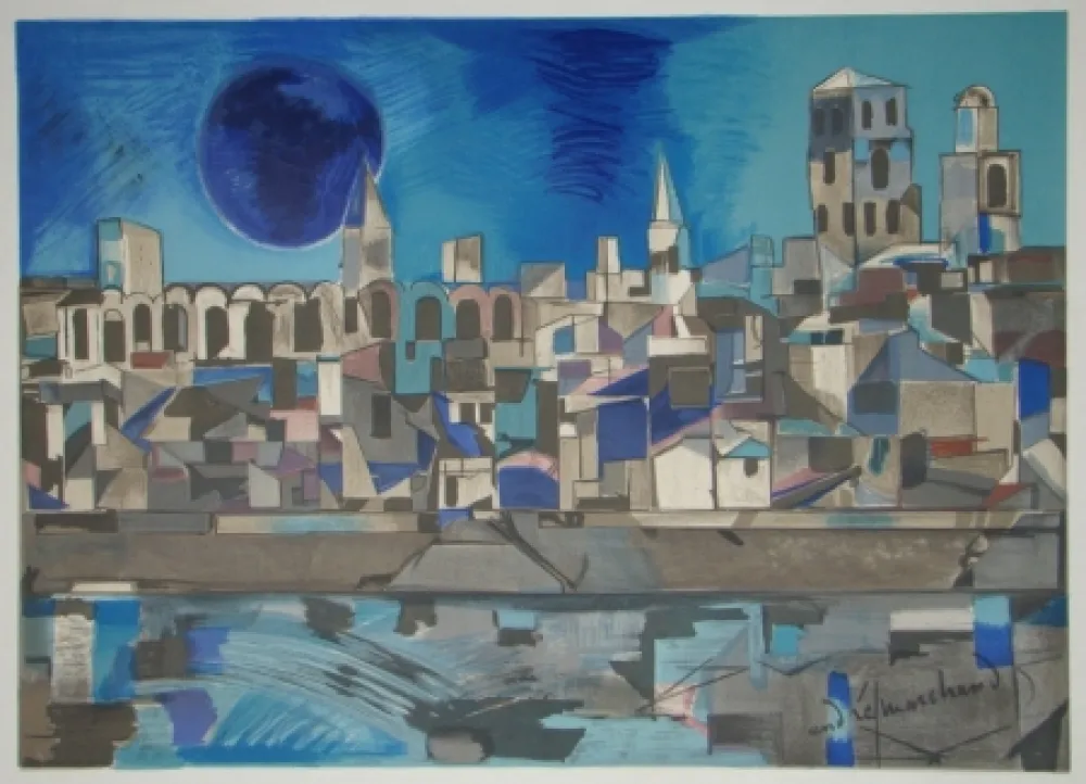 リトグラフ Marchand - La Provence