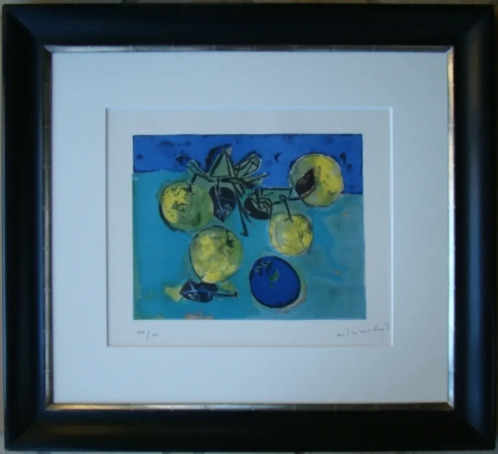 リトグラフ Marchand - Les pommes