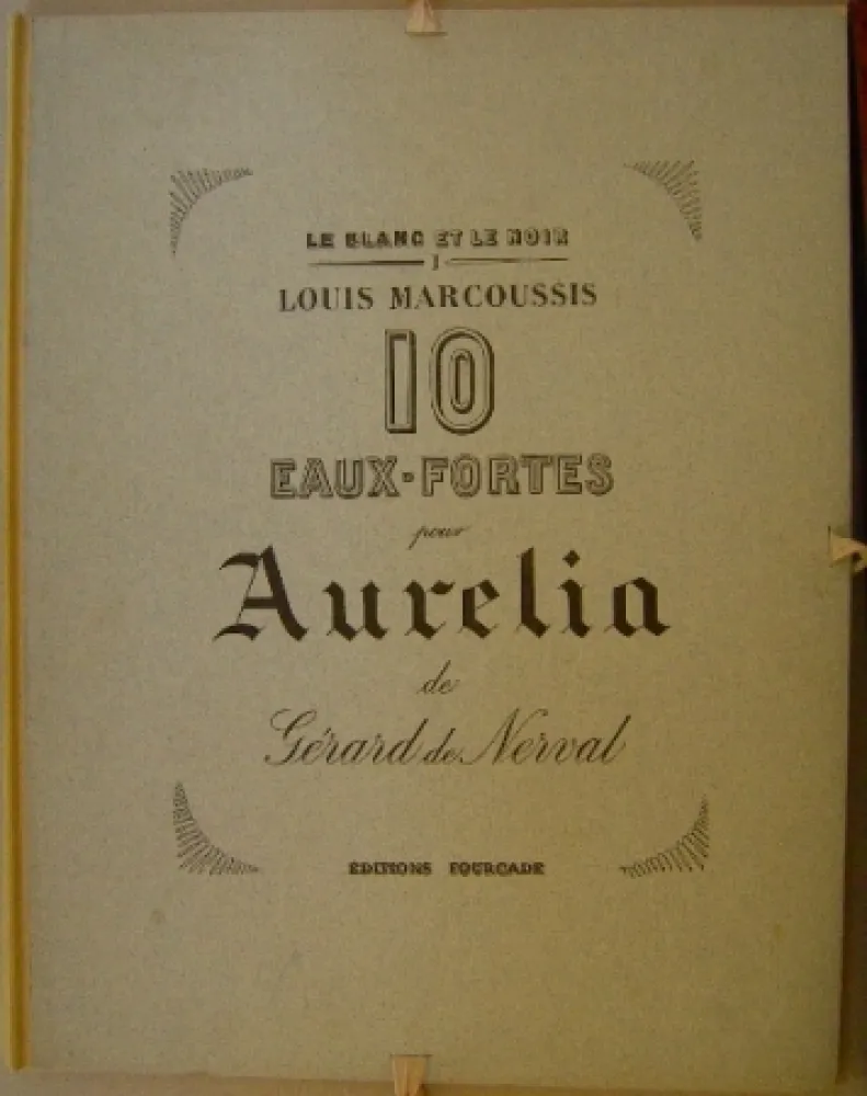 彫版 Marcoussis - Aurelia, 10 Eaux-fortes