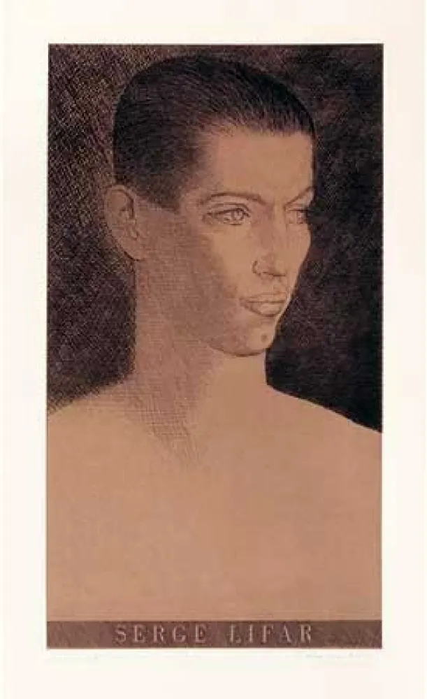 彫版 Marcoussis - Portrait de Serge Lifar