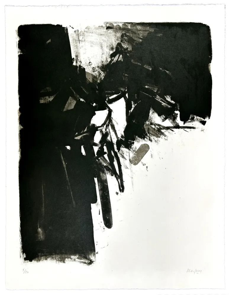 リトグラフ Marfaing - Sans titre