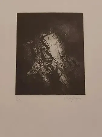 彫版 Marfaing - Sans titre (1960)