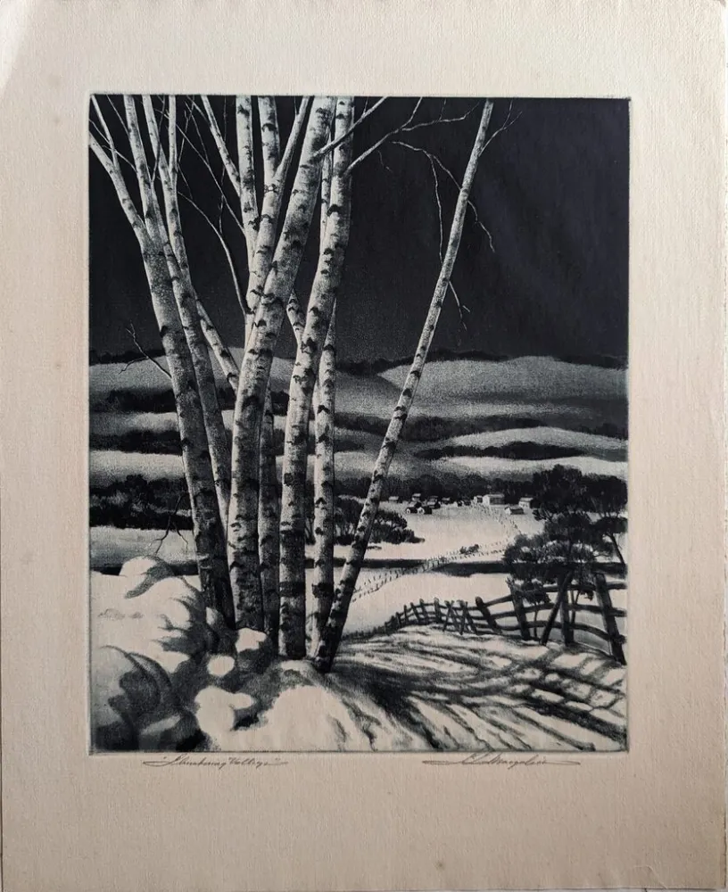 エッチングと　アクチアント Margolies - Slumbering Meadows (or 