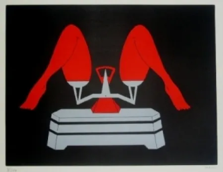 リトグラフ Marien - La balance