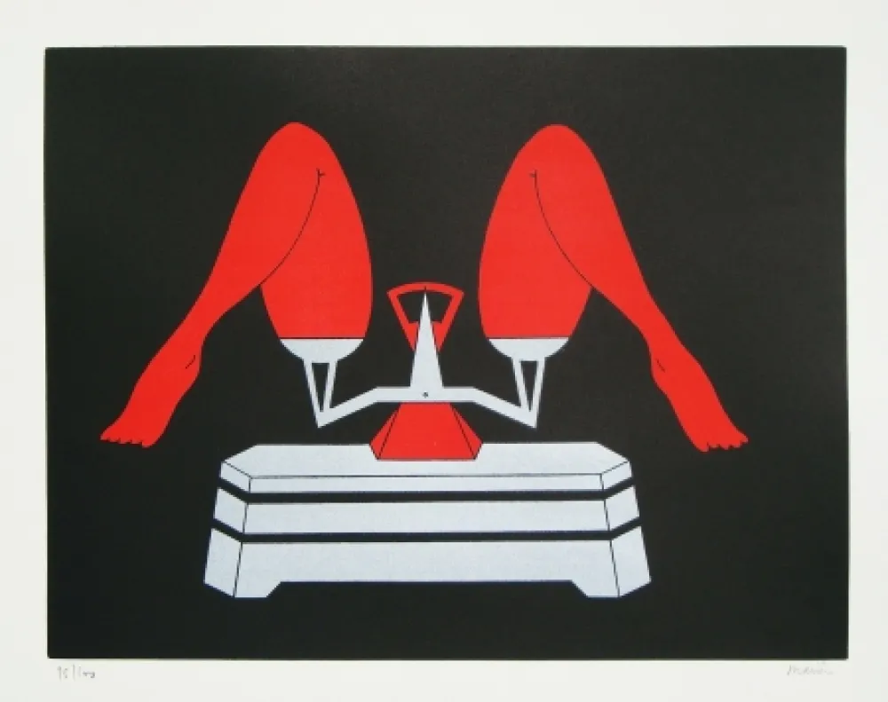 リトグラフ Marien - Les noces de Jessica