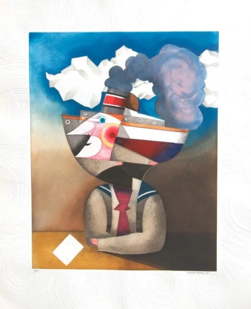 エッチングと　アクチアント Marin - RENDEZ-VOUS À VALPARAISO