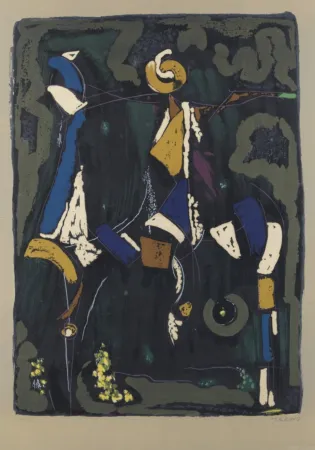 リトグラフ Marini - BUNTER REITER II