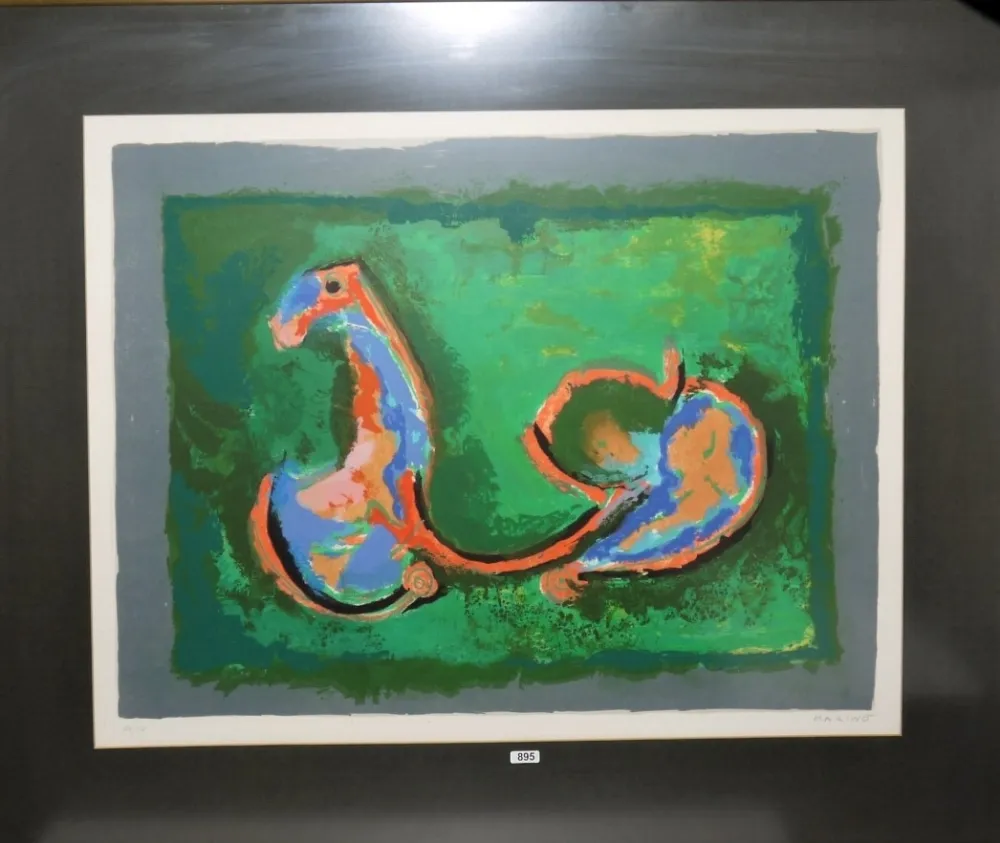 エッチングと　アクチアント Marini - Cavallo in armonia