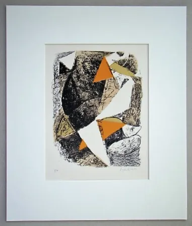 リトグラフ Marini - Cheval et Cavalier