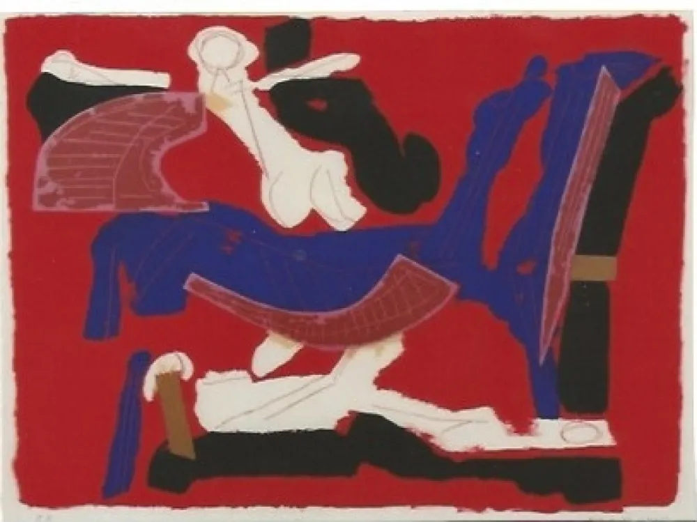 リトグラフ Marini - Chevaux el Cavaliers