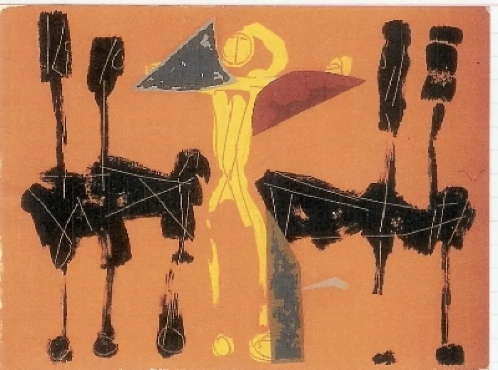 リトグラフ Marini - Chevaux et Cavaliers IV