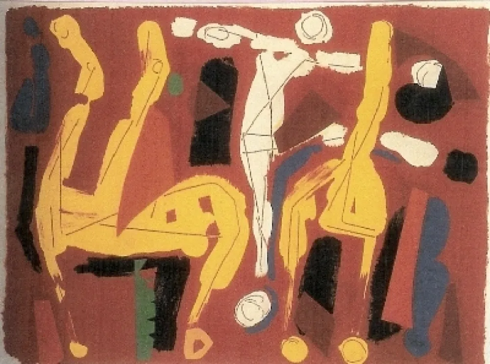 リトグラフ Marini - Chevaux et Cavaliers V