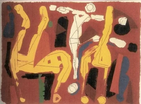 リトグラフ Marini - Chevaux et Cavaliers V