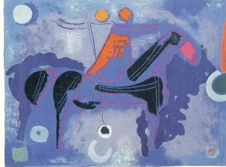 リトグラフ Marini - From Colour to form II