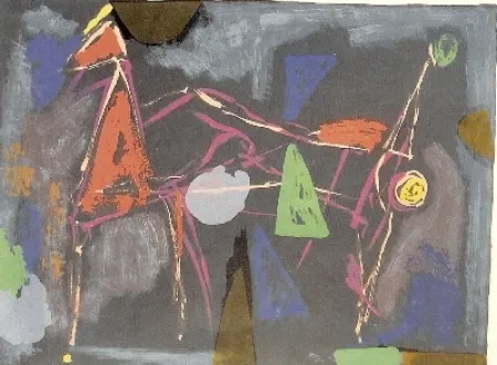 リトグラフ Marini - From colour to form IV