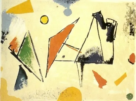 リトグラフ Marini - From colour to form VIII